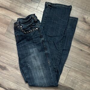 Cowgirl Tuff Women's Dark Blue Jeans